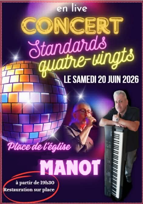 Concert 20 juin standard 80